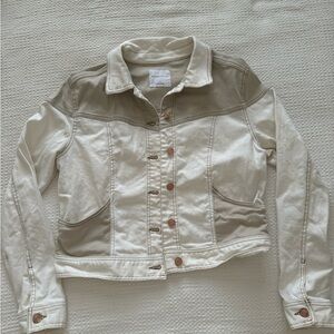 White western jean jacket